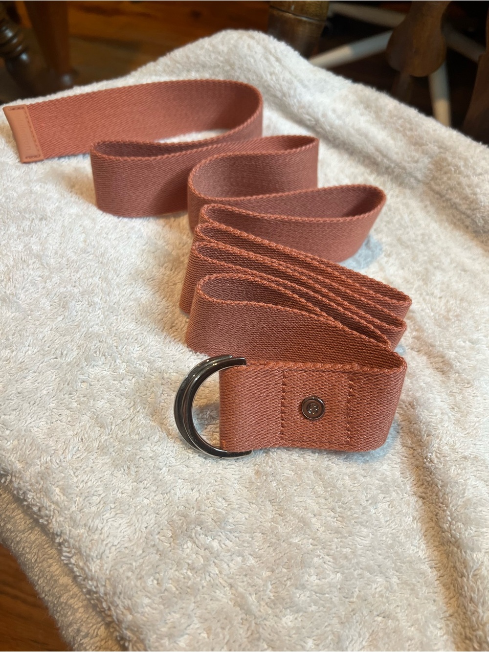 Lululemon No Limits Stretching Strap - Earthy Desert Orange O/S